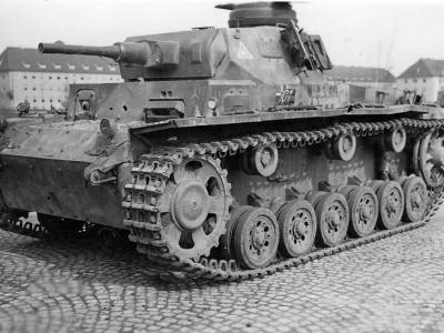 Panzer III of the 2 Panzer Division