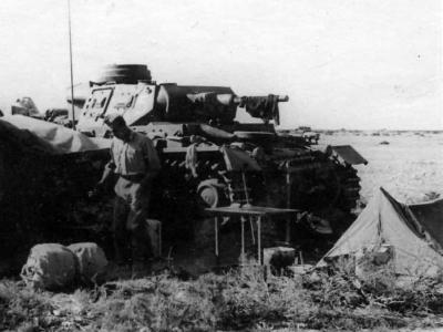 Panzer III of the Afrikakorps