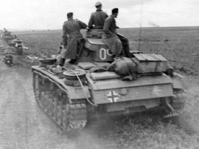 Panzer III rear view