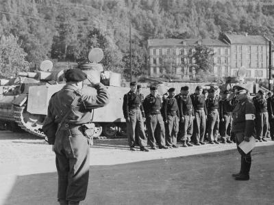 British Army captures Panzer III Ausf N unit Oslo June 1945