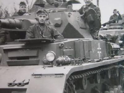 German Panzer IV tank
