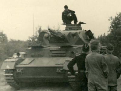 Panzer IV Ausf C tank of the 11th Panzer Division