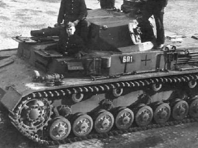 Panzer IV Panzer Regiment 27 number 601