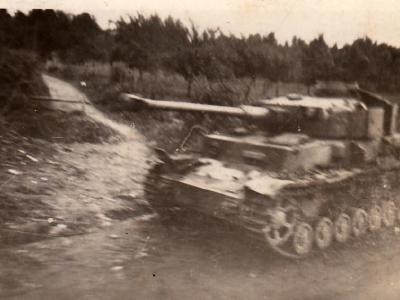 Panzer IV tank Vierville Normandy June 1944