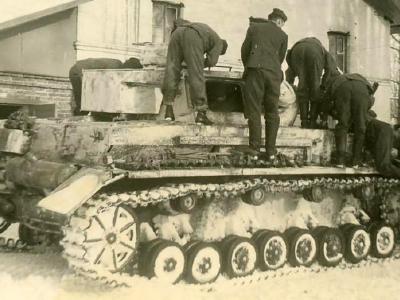 Panzer IV Winter camo