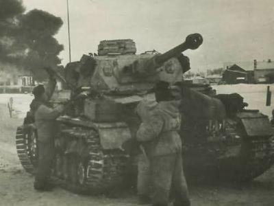 Panzer IV ausf G 19 Panzer Division Russia 1943 Winterketten tracks
