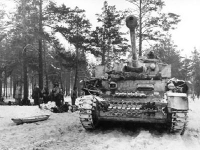 Panzerkampfwagen IV in winter Russia 2