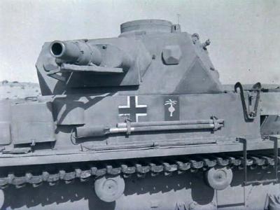 Panzerkampfwagen IV tank from Afrika Korps