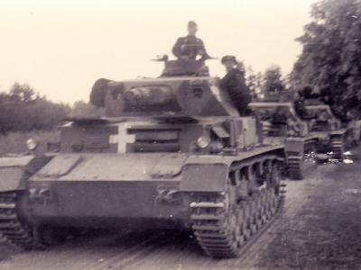 Panzer IV ausf B tanks in Poland September 1939