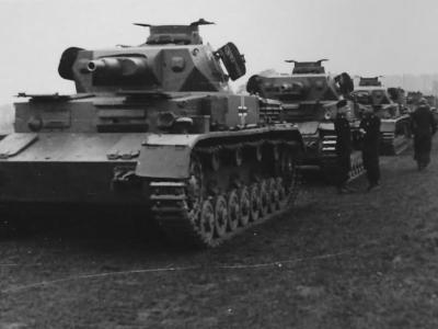 Panzerkampfwagen IV ausf B tanks