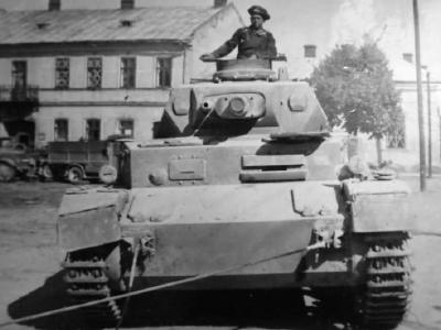 Towed Panzer IV Ausf B