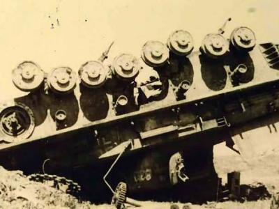 Destroyed Panzer IV Sd.kfz. 161