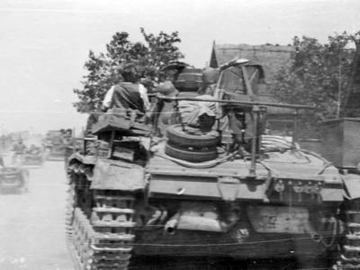 BefehlsPanzer III with Rahmenantenne