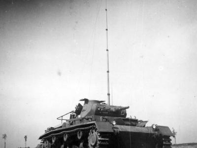 Befehlspanzer III Ausf D with Kurbelmast
