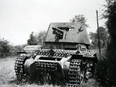 Panzerjager I from panzerjager abteilung 670