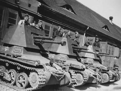 Panzerjager I german tank destroyers
