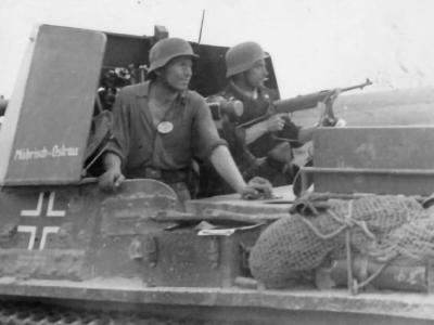 Panzerjager I rear view