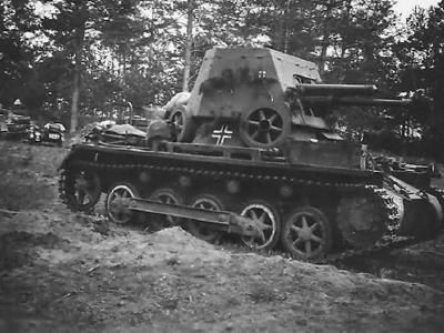 Panzerjager of the 11 Panzer Division Eastern front