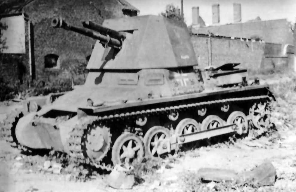 tank destroyer 4,7 cm PaK(t) (Sf) auf Panzerkampfwagen I Panzerjager I