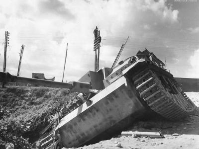 Knocked-Out StuG Ausf G 1944