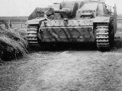 StuG 40 front view