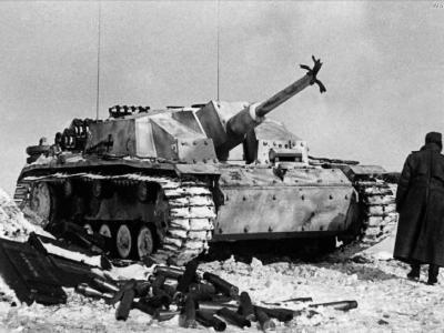 StuG 40 of the Sturmgeschütz-Abteilung 904, 22 February 1943