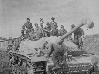 StuG 40 G concrete