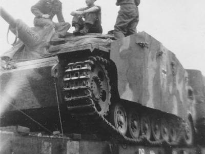 StuG 40 named „Tigerhai” of the of the Stug.Abt 202, 1944