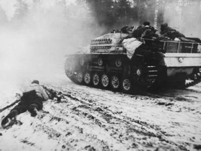 StuG 40 in action