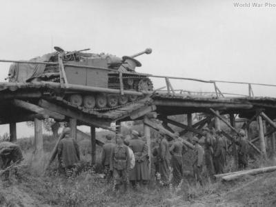 StuG 40 bridge