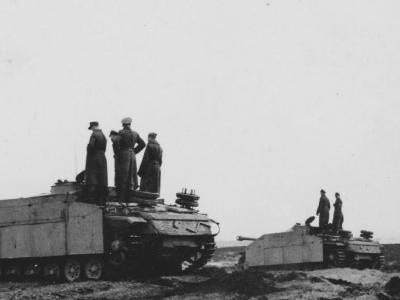 StuG G during field exercises
