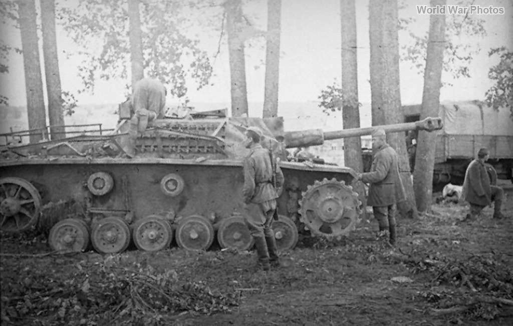 Captured StuG III Ausf F Eastern Front | World War Photos