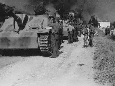 Sturmgeschutz Brigade 201, Greece 1943
