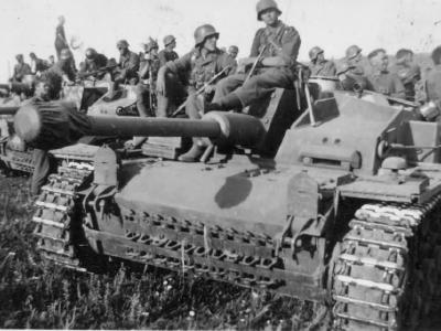 German tank destroyer StuG 40 Ausf F