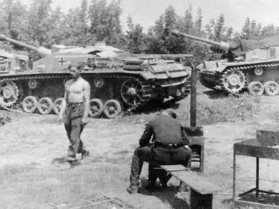 StuG 40 Ausf F guns
