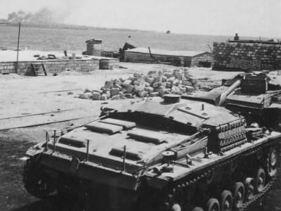 StuG 40 Ausf F rear view