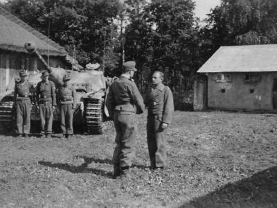 StuG 40 Ausf G ceremony