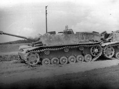 StuG 40 Ausf G with saukopf Eastern front
