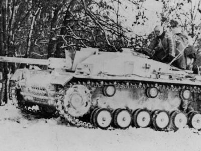 StuG 40 ausf F winter