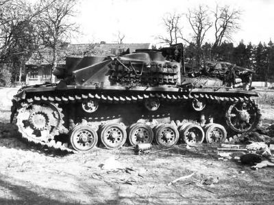 StuG 40 Ausf G destroyed in Berlin 1945