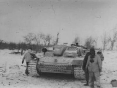 StuG III with Ostketten