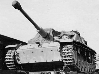 StuG Ausf G from Sturmgeschutz Abteilung 911 – rail transport