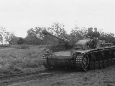 Sturmgeschutz III of Abteilung 203
