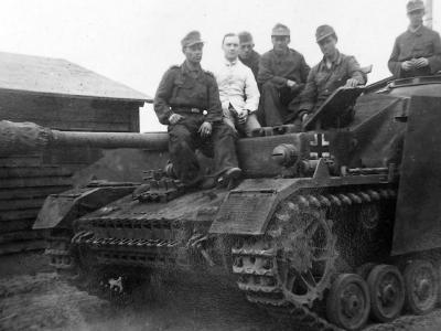 StuG IV with zimmerit Mielau Poland