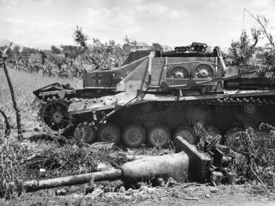 StuG IV tank destroyer in Italy