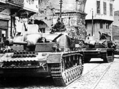 StuG IV with zimmerit