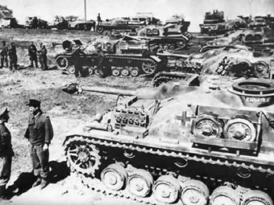 Sturmgeschutz IV captured by soviet forces