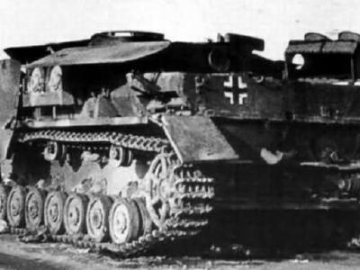destroyed Stug IV