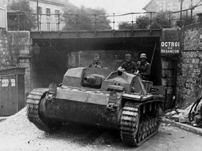 StuG III in Besancon 1940