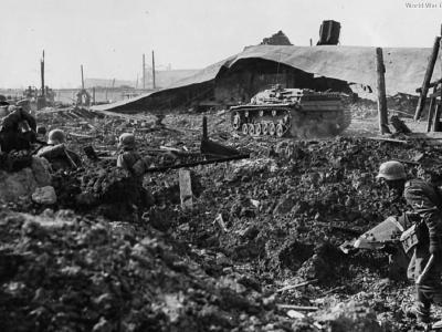 StuG III Krasny Oktyabr factory in Stalingrad